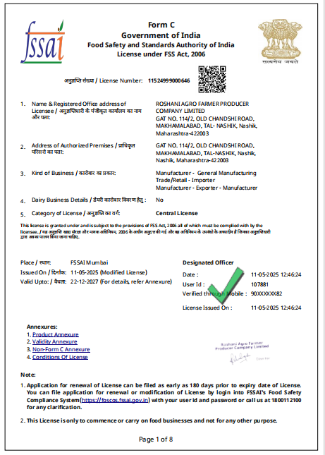 HACCP Certificate